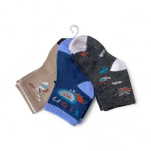 Kit 3 Pares de meia bebê