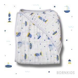 Toalha Soft Camadas 100% Algodão Barquinho