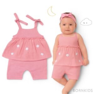 Macacão Curto Saia Poly