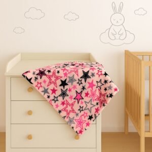 Cobertor Manta Anti Alérgico Rosa