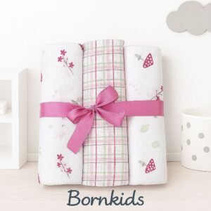 Kit Cueiro Rolinhos 3 Peças Estampado