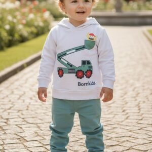 Conjunto Inverno (2 peças) Casaco + Calça Verde