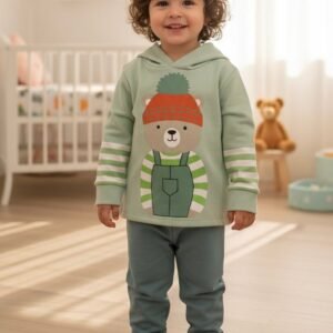 Conjunto Inverno (2 peças) Casaco + Calça Verde