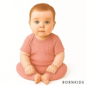 Conjuntos Canelado Rosê Calça + Body MC