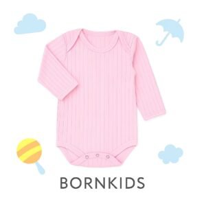 Body Suedine Canelado ML (Rosa)