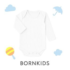 Body Suedine Canelado ML (Branco)