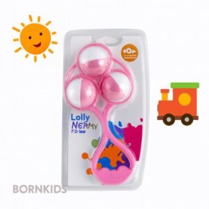 Chocalho Rosa Para Bebê