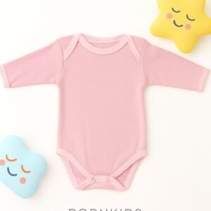 Body Malha ML Rosa Claro